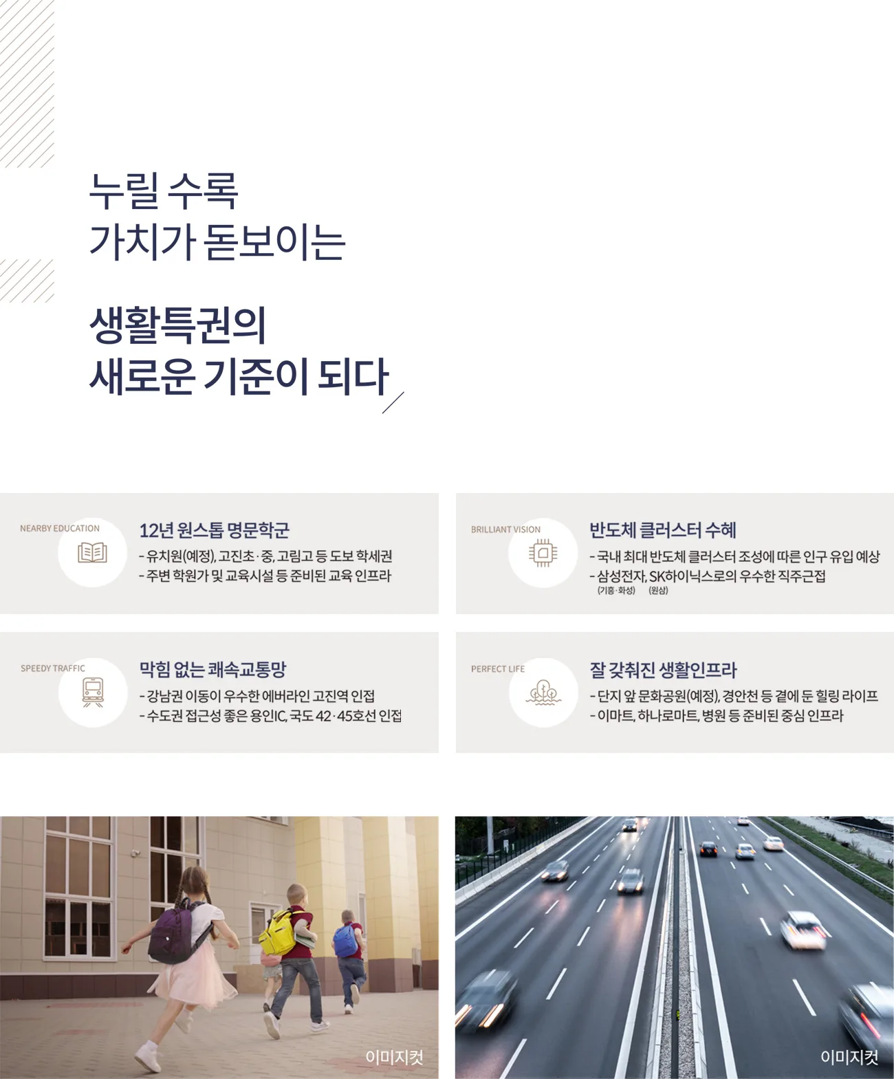 용인 고림 동문 디 이스트 12년 명문학군·반도체 클러스터·쾌속교통 프리미엄